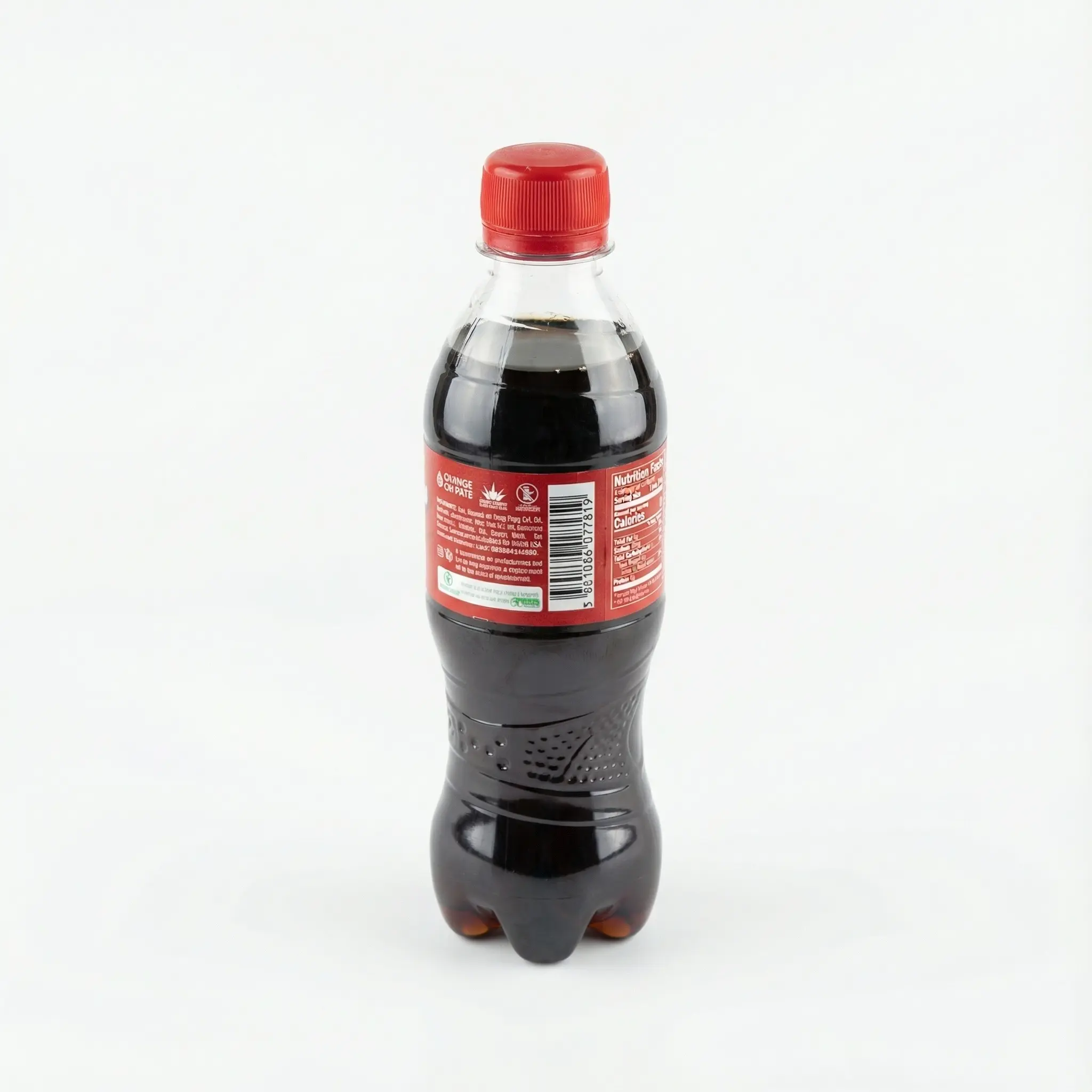 soda cola petillant bouteille 35 cl vue arriere